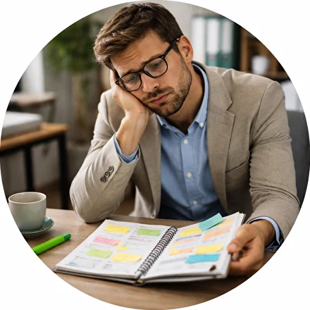 Уставший специалист